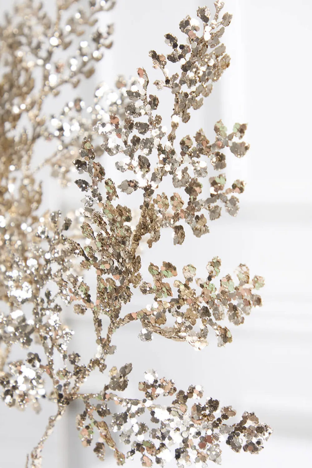 Decorator's Warehouse 31" Platinum Glitter Spray > Christmas Sprays|Christmas Decor
