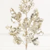 Decorator's Warehouse 27" Platinum Holly Berry Stem > Christmas Decor|Christmas Sprays