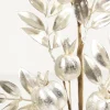 Decorator's Warehouse 26" Platinum Metallic Pomegranate Stem > Christmas Sprays|Christmas Decor