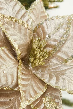 Decorator's Warehouse 22" Platinum Metallic Stem > Gold & Champagne|Natural Elegance