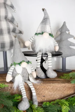 Decorator's Warehouse 16” Polyester Sitting Gnome > Christmas Accents|Christmas Decor