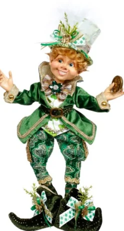 Decorator's Warehouse 14" Pot of Gold Elfin - Mark Roberts > Mark Roberts Spring