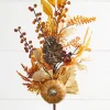 Decorator's Warehouse 30" Pumpkin with Leaves and Berries Spray > Fall Decor|Fall Decor