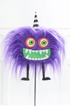 Decorator's Warehouse 21" Purple Furry Halloween Monster Spray > Halloween|Halloween