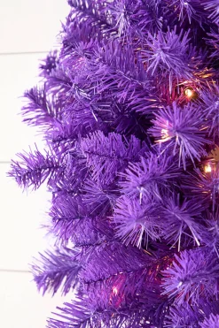 Decorator's Warehouse 24" Purple Wreath with LED Lights > Christmas Decor|All Wreaths