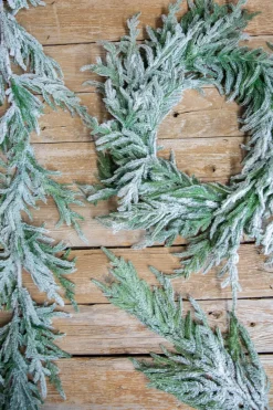 Decorator's Warehouse 60” Real-Touch Flocked Norfolk Garland > Real Touch Garlands|Natural Greenery