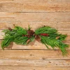 Decorator's Warehouse 36” Real Touch Mixed Evergreen Berry Swag > Farmhouse|Natural Greenery
