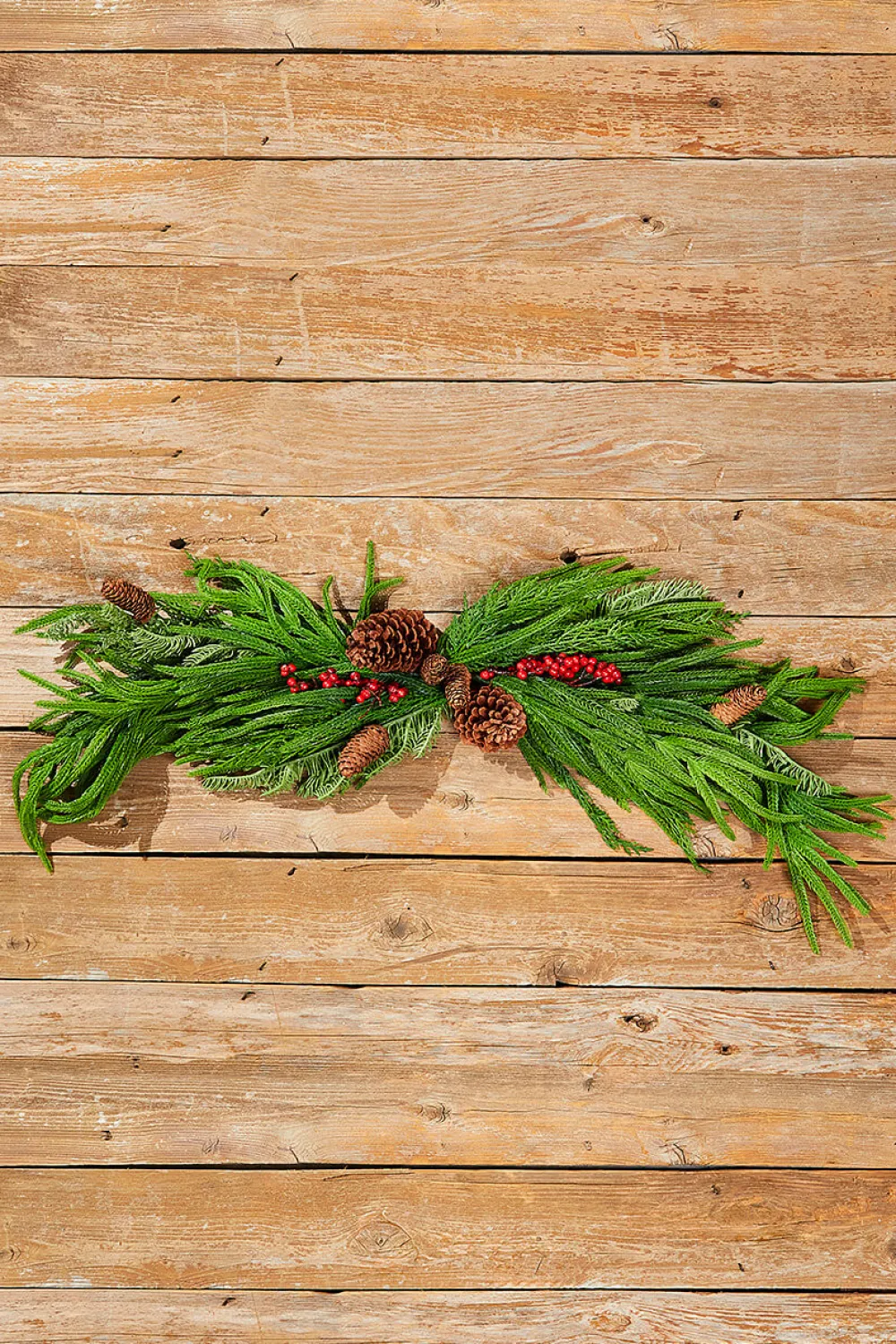 Decorator's Warehouse 36” Real Touch Mixed Evergreen Berry Swag > Farmhouse|Natural Greenery