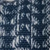 Decorator's Warehouse 18" Recycled Polyester, Blue And Ivory Pattern Pillow with Polyester Fill > Christmas Decor|Patriotic Decor