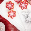 Decorator's Warehouse 24” Red and White Snowflake Stem > Best Sellers|Christmas Decor