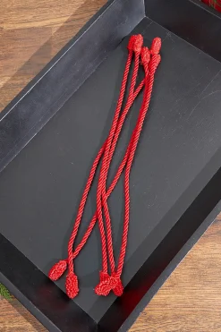 Decorator's Warehouse 16” Red Decorative Twist Ties > Christmas Decor|Christmas Garlands