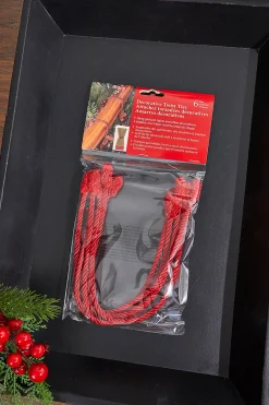 Decorator's Warehouse 16” Red Decorative Twist Ties > Christmas Decor|Christmas Garlands