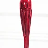 Decorator's Warehouse 9.5" Red Finial Glass Ornament > Christmas Ornaments|Glass