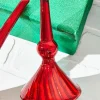 Decorator's Warehouse 10" Red Glass Drop Ornament > Christmas Decor|Christmas Ornaments