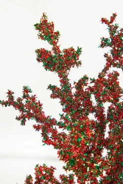 Decorator's Warehouse 29" Red & Green Glitter Berry Spray > Traditional|Christmas Sprays
