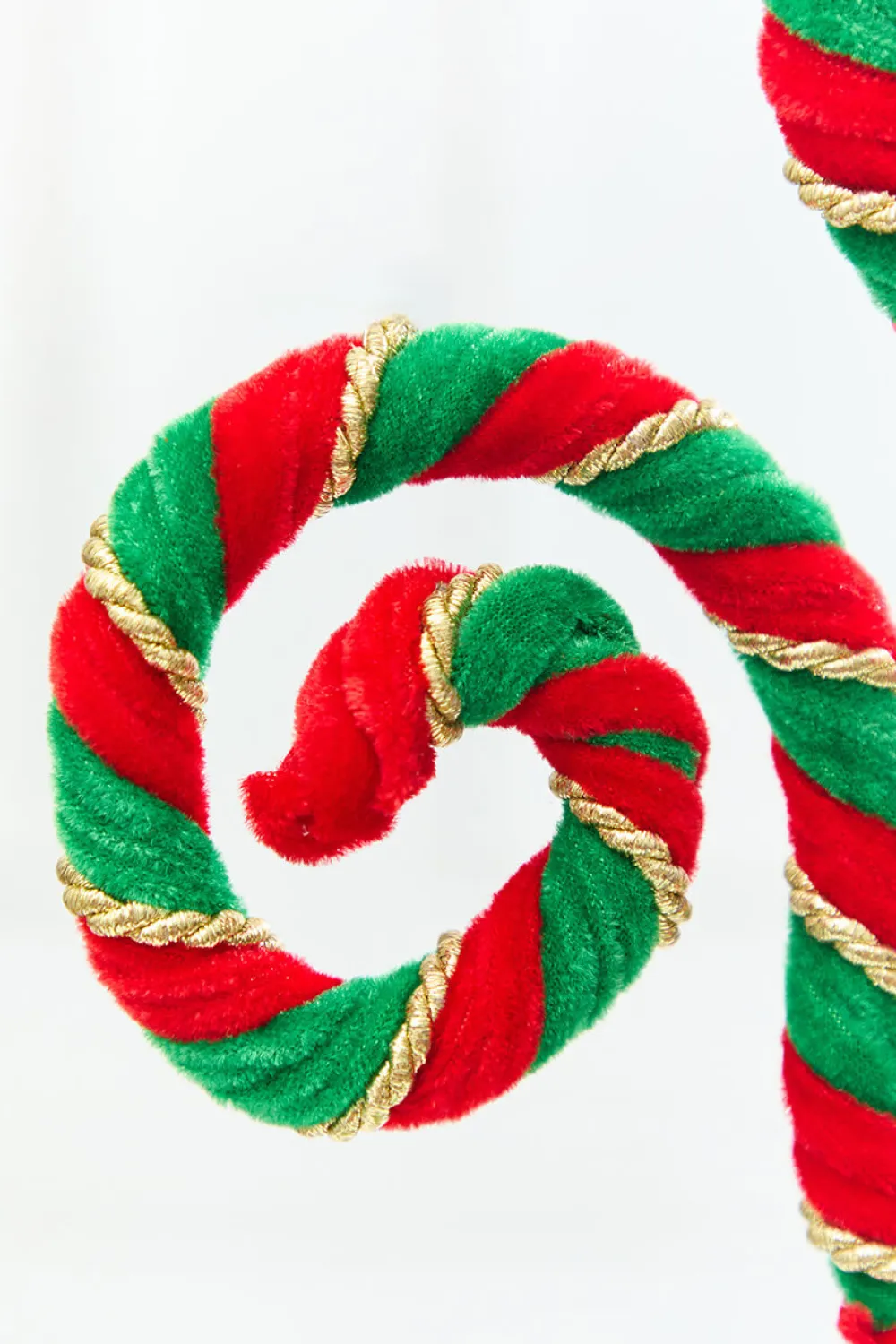 Decorator's Warehouse 28" Red, Green & Gold Stripe Curly Spray > Nutcracker|2026 New Additions