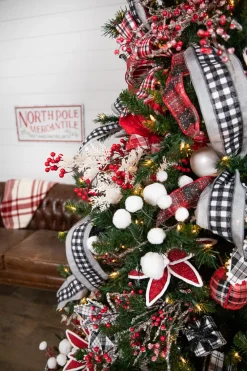 Decorator's Warehouse 29” Red Iced Crabapple Christmas Sprays (Weather Resistant) > Best Sellers|Cardinal