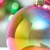 Decorator's Warehouse 6" Red Iridescent Ball Ornament > Retro Brites|Christmas Decor