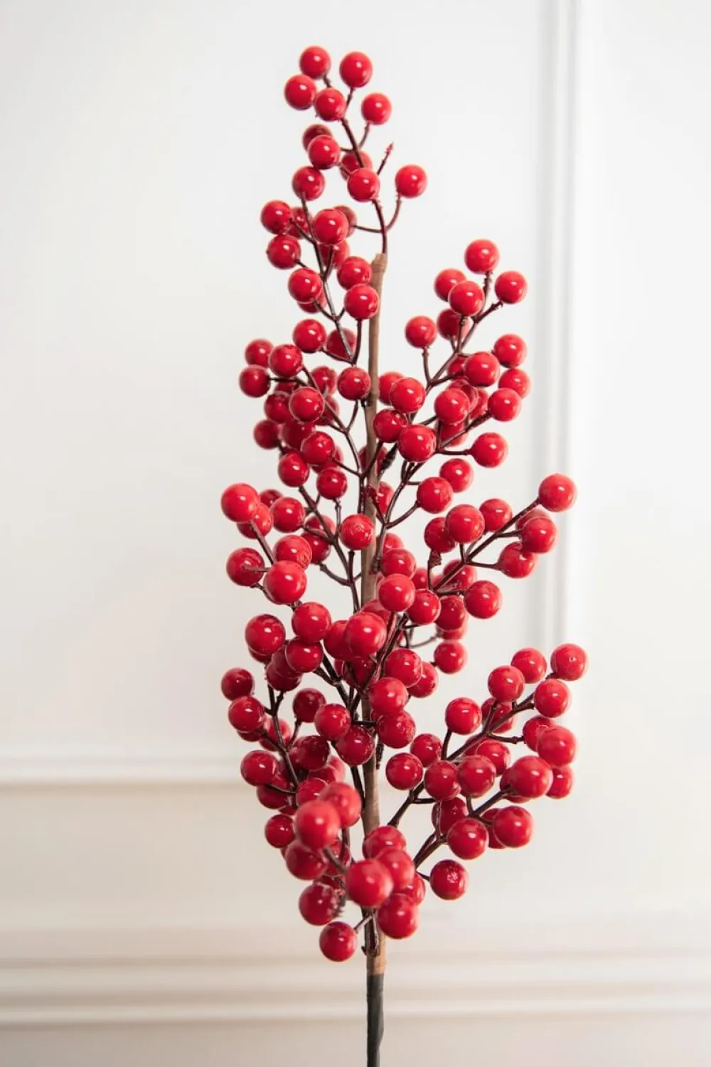 Decorator's Warehouse 35” Red Orchard Berry Stalk > Christmas Sprays|Christmas Decor
