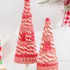 Decorator's Warehouse Red & White Clay Dough Candy Tree - Set Of 2 > Peppermint|Tabletop & Accent Trees