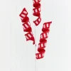 Decorator's Warehouse 28" Red & White Stripe Curly Spray > Christmas Sprays|Christmas Decor