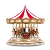 Decorator's Warehouse 20" Regal Christmas Carousel > Mr. Christmas|Mr. Christmas