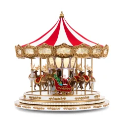 Decorator's Warehouse 20" Regal Christmas Carousel > Mr. Christmas|Mr. Christmas
