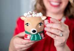 Decorator's Warehouse Reindeer Mug > Christmas Accents|Christmas Decor