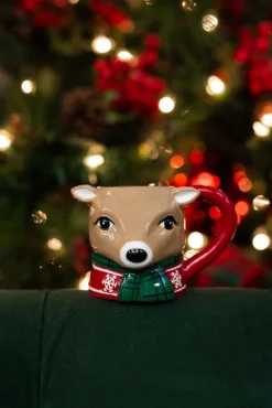 Decorator's Warehouse Reindeer Mug > Christmas Accents|Christmas Decor
