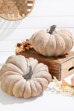 Decorator's Warehouse 18" Resin Aged Pumpkin > Fall Decor|Fall Decor