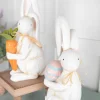 Decorator's Warehouse 16” Resin Easter Bunny Figurine > Easter Table Decor|Easter Decor