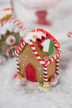 Decorator's Warehouse 3.5” Resin Gingerbread House Ornament > Christmas Ornaments|Christmas Decor