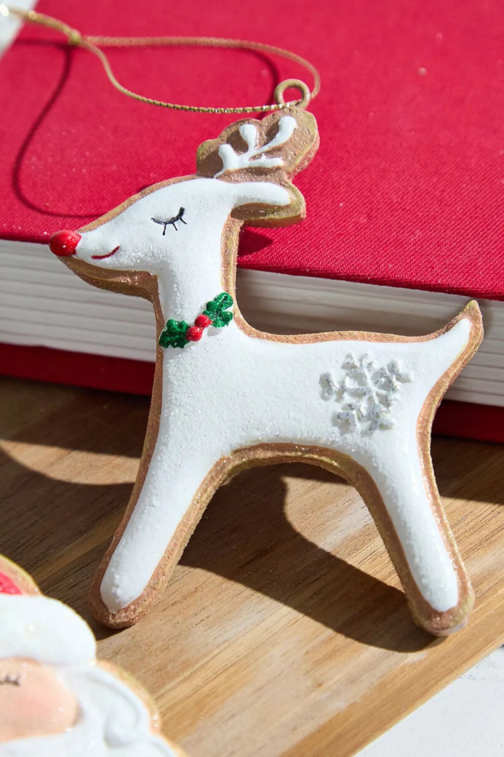 Decorator's Warehouse 4.5" Resin Gingerbread Ornament > Christmas Ornaments|Christmas Decor