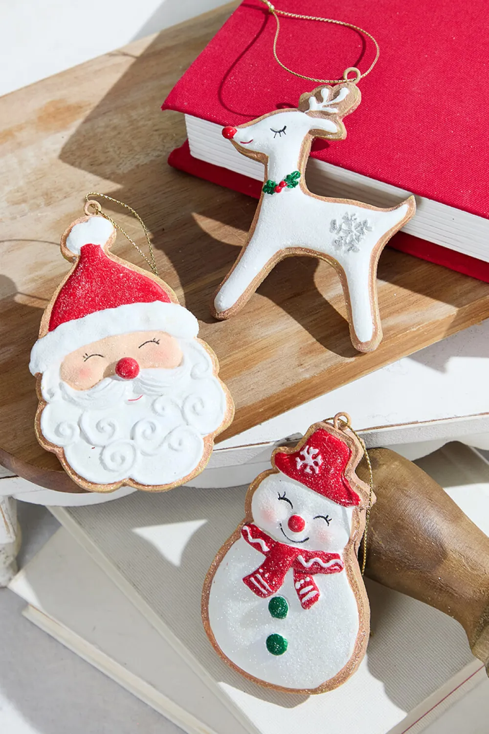 Decorator's Warehouse 4.5" Resin Gingerbread Ornament > Christmas Ornaments|Christmas Decor