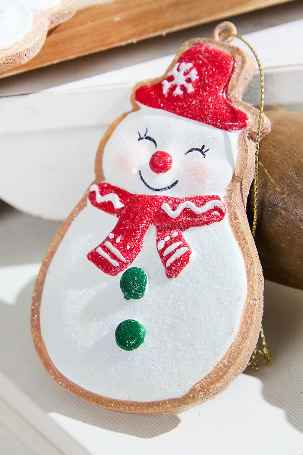 Decorator's Warehouse 4.5" Resin Gingerbread Ornament > Christmas Ornaments|Christmas Decor