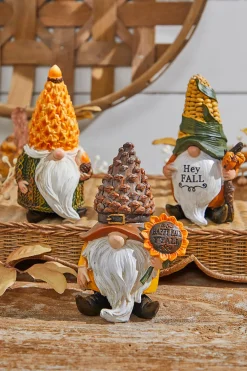 Decorator's Warehouse 5" Resin Harvest Gnome Figurine > Fall Decor|Fall Decor