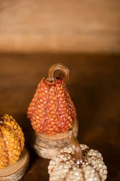 Decorator's Warehouse 4.5” Resin Harvest Pumpkin > Fall Decor|Fall Decor