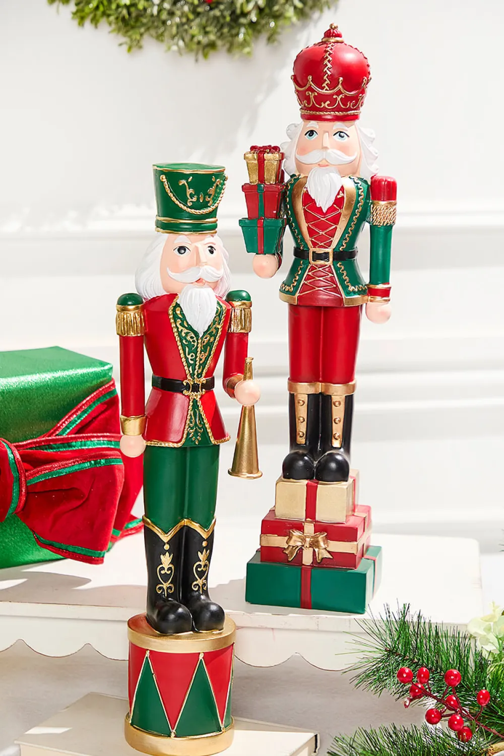 Decorator's Warehouse 19" Resin Nutcracker > Nutcracker|Christmas Accents