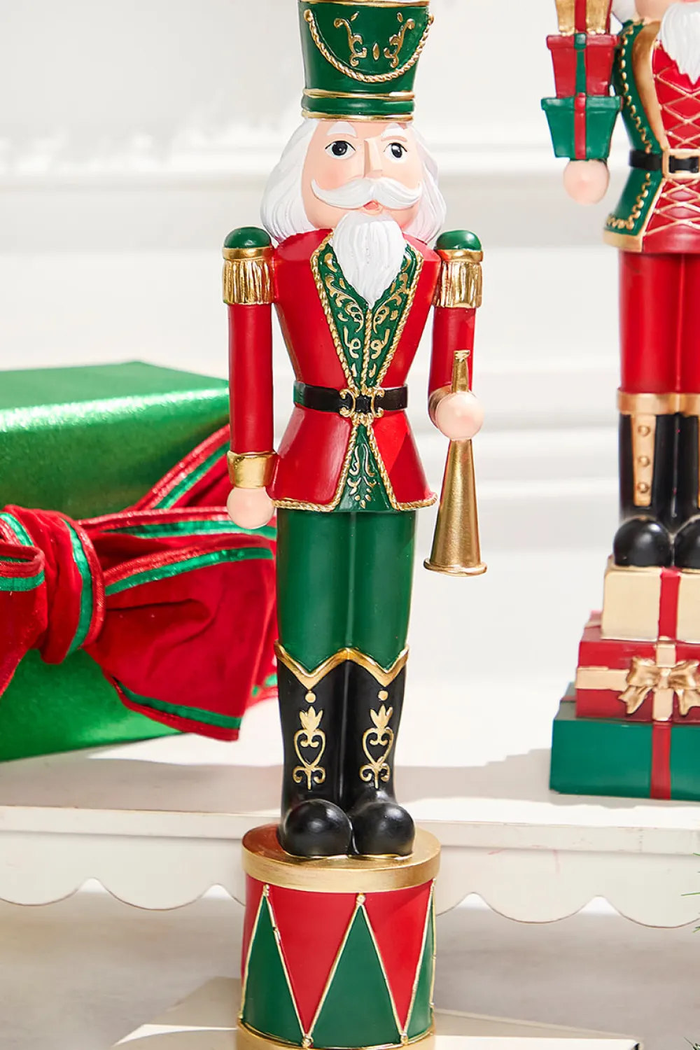Decorator's Warehouse 19" Resin Nutcracker > Nutcracker|Christmas Accents