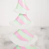 Decorator's Warehouse 11.6” Resin Pastel Peppermint Layer Tree > Christmas Decor|Santa'S Sweet Shoppe