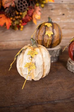 Decorator's Warehouse 6” Resin Pumpkin Figure > Fall Decor|Fall Decor