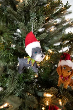 Decorator's Warehouse 2.5” Resin Pup with Hat Ornament > Sale|Christmas Sale
