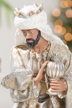Decorator's Warehouse 11-16" Resin Renaissance Three Kings > Christmas Decor|Natural Elegance