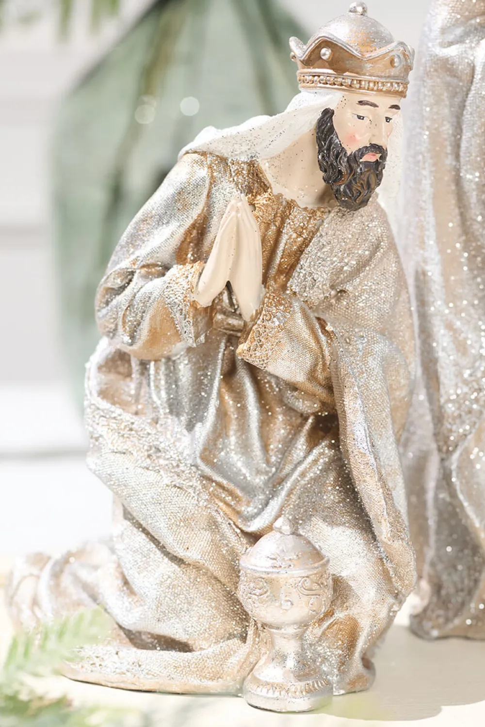 Decorator's Warehouse 11-16" Resin Renaissance Three Kings > Christmas Decor|Natural Elegance