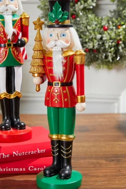 Decorator's Warehouse 15" Resin Royal Nutcracker > Nutcracker|Christmas Decor