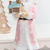 Decorator's Warehouse 11.5" Resin Santa with Gingerbread House > Santa'S Sweet Shoppe|Christmas Accents