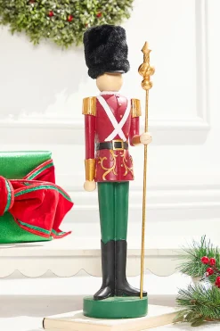 Decorator's Warehouse 19" Resin Soldier > Nutcracker|Christmas Accents