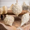 Decorator's Warehouse 4” Resin Weathered Diagonal Ornament > Christmas Ornaments|Winter Woodland