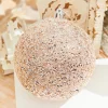 Decorator's Warehouse 4" Rose Gold Beaded Ball Ornament > Christmas Decor|Natural Elegance