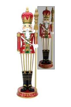 Decorator's Warehouse 48" Royal Nutcracker with LED - Mark Roberts > Mark Roberts